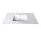 Fauceture LBT37227W38 37-Inch Ceramic Vanity Top, 8-Inch, 3-Hole, White LBT37227W38 - alternate 1